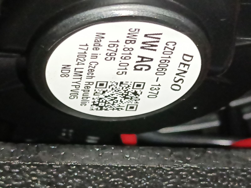 Recambio de ventilador calefaccion para skoda karoq 2.0 tdi nu7 referencia OEM IAM   