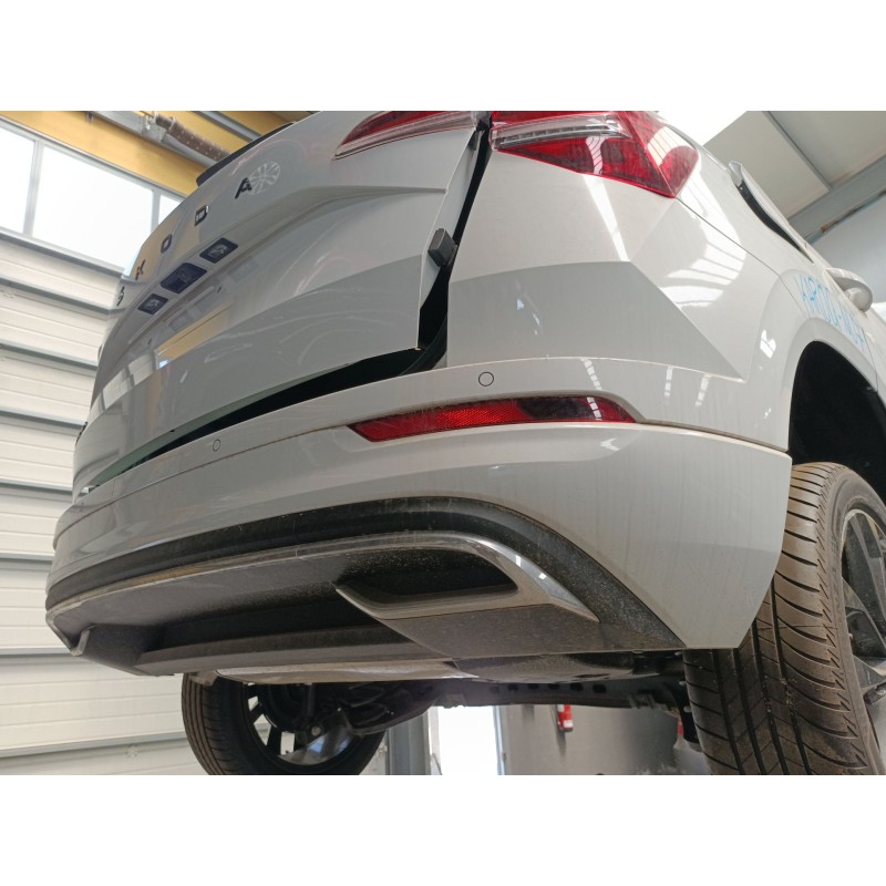 Recambio de paragolpes trasero para skoda karoq 2.0 tdi nu7 referencia OEM IAM   