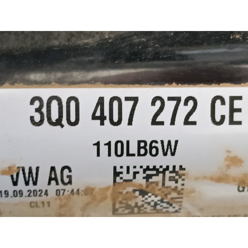 Recambio de transmision delantera derecha para skoda karoq 2.0 tdi nu7 referencia OEM IAM   