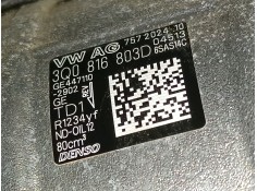 Recambio de compresor aire acondicionado para skoda karoq 2.0 tdi nu7 referencia OEM IAM 3Q0816803D  