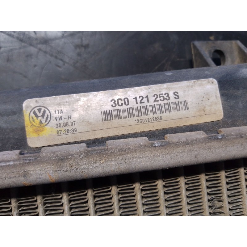 Recambio de radiador agua para volkswagen caddy iii furgoneta/monovolumen (2ka, 2kh, 2ca, 2ch) 1.9 tdi 4motion referencia OEM IA