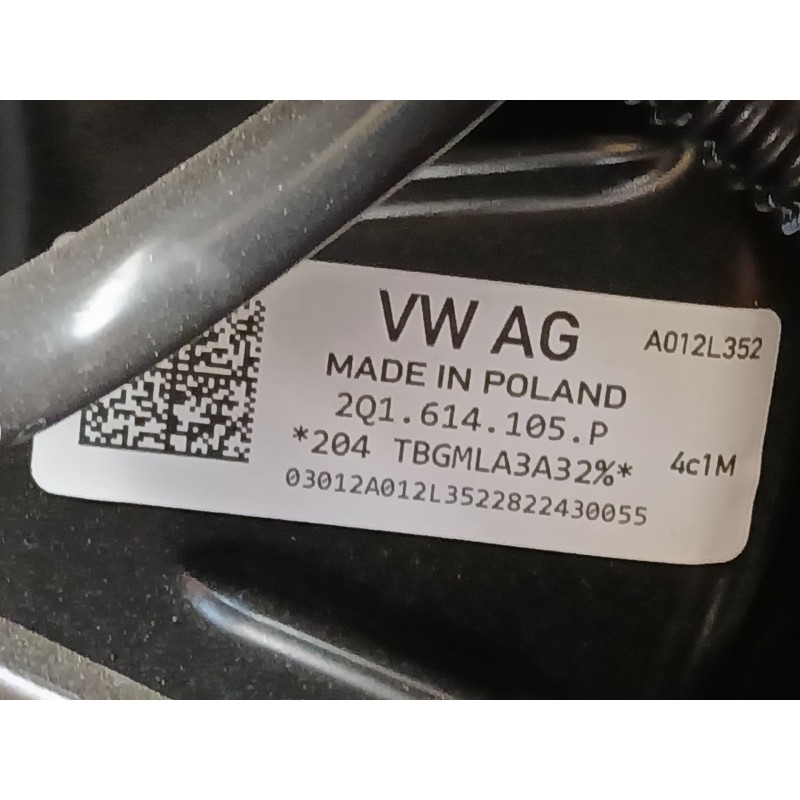 Recambio de servofreno para skoda fabia iv (pj3) 1.0 tsi referencia OEM IAM 2Q1614105P  