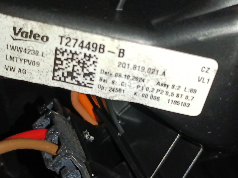 Recambio de ventilador calefaccion para skoda fabia iv (pj3) 1.0 tsi referencia OEM IAM   