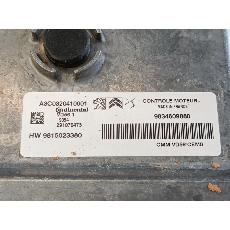 Recambio de centralita motor uce para opel corsa f (p2jo) 1.2 (68) referencia OEM IAM   