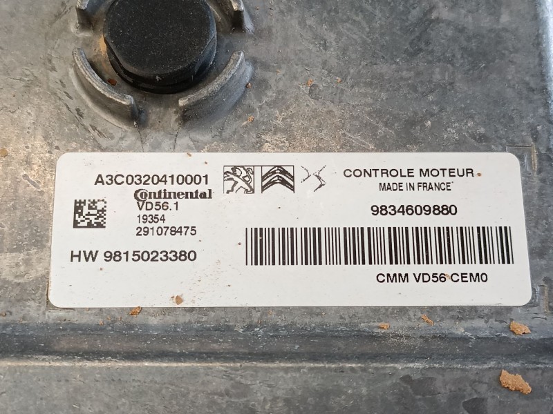 Recambio de centralita motor uce para opel corsa f (p2jo) 1.2 (68) referencia OEM IAM   