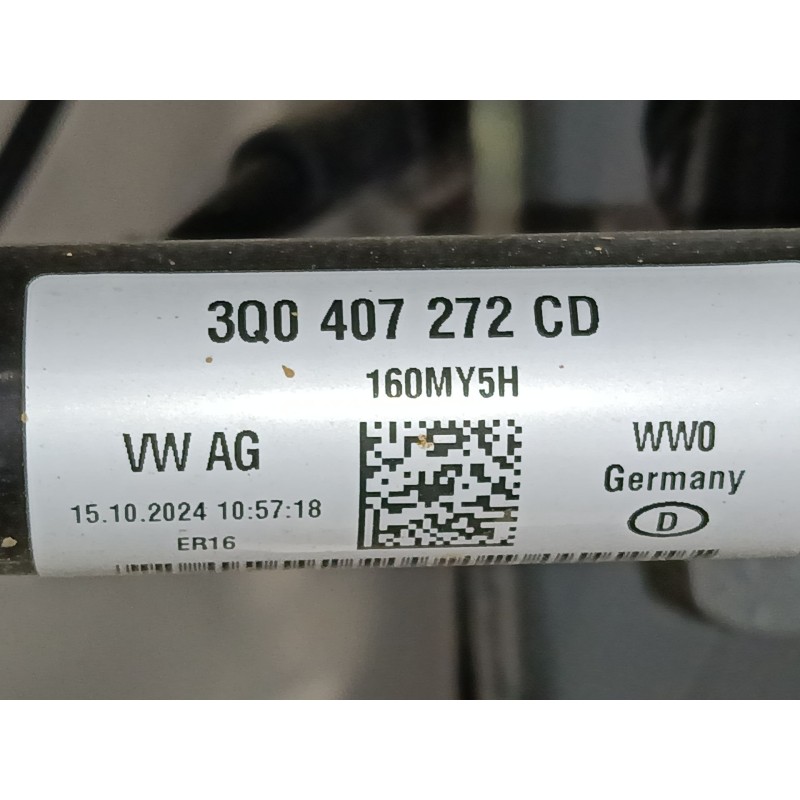 Recambio de transmision delantera derecha para skoda karoq (nu7, nd7) 1.5 tsi referencia OEM IAM 3Q0407272CD  