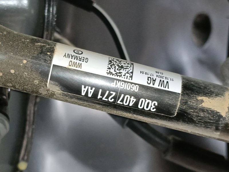 Recambio de transmision delantera izquierda para skoda karoq (nu7, nd7) 1.5 tsi referencia OEM IAM 3Q0407271AA  