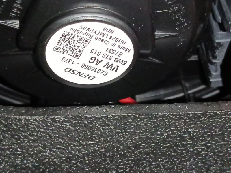 Recambio de ventilador calefaccion para skoda karoq (nu7, nd7) 1.5 tsi referencia OEM IAM   