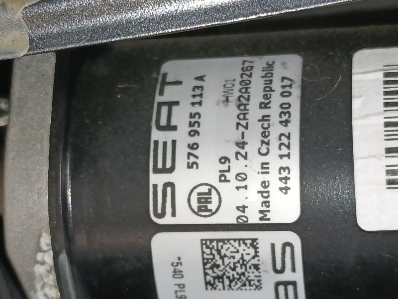 Recambio de motor limpia delantero para skoda karoq (nu7, nd7) 1.5 tsi referencia OEM IAM 576955113A  