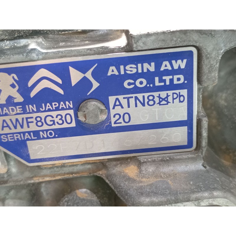 Recambio de caja cambios para peugeot 508 ii (fb_, fh_, f3_) puretech 130 (fbhnsr) referencia OEM IAM   