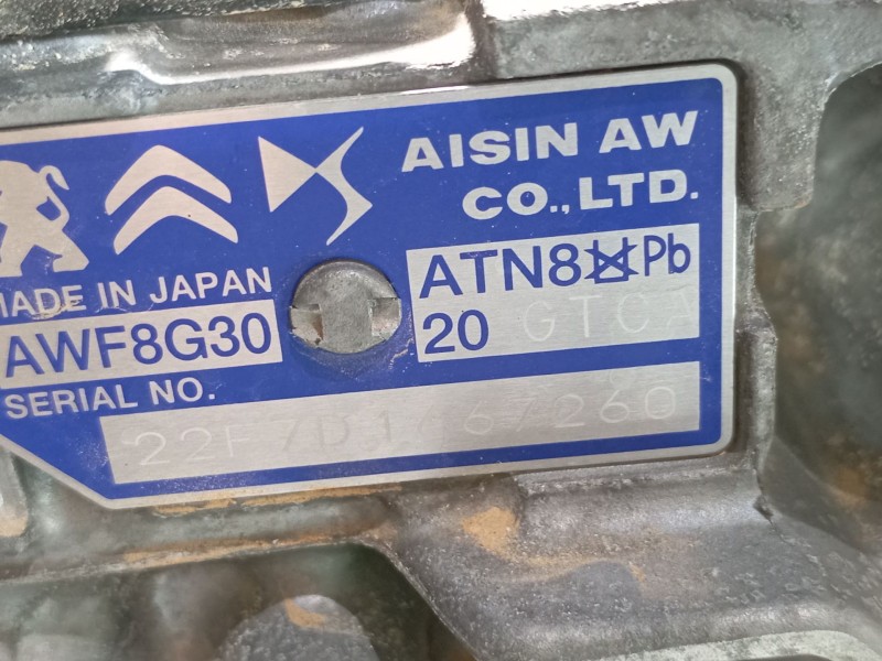 Recambio de caja cambios para peugeot 508 ii (fb_, fh_, f3_) puretech 130 (fbhnsr) referencia OEM IAM   