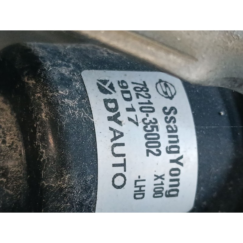 Recambio de motor limpia delantero para ssangyong xlv suv 1.6 gpl referencia OEM IAM   