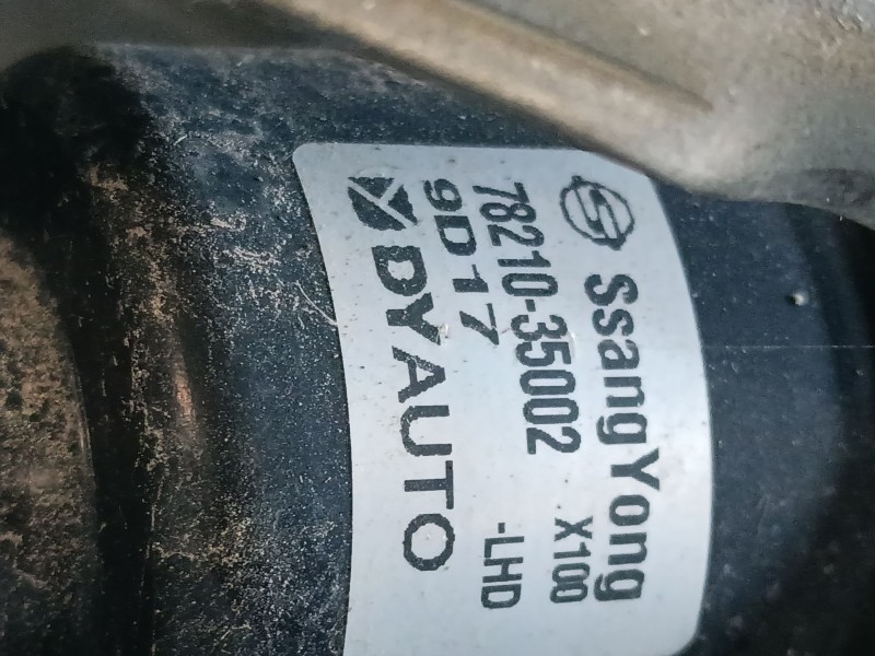 Recambio de motor limpia delantero para ssangyong xlv suv 1.6 gpl referencia OEM IAM   