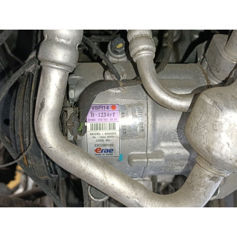 Recambio de compresor aire acondicionado para ssangyong xlv suv 1.6 gpl referencia OEM IAM 22C280149  