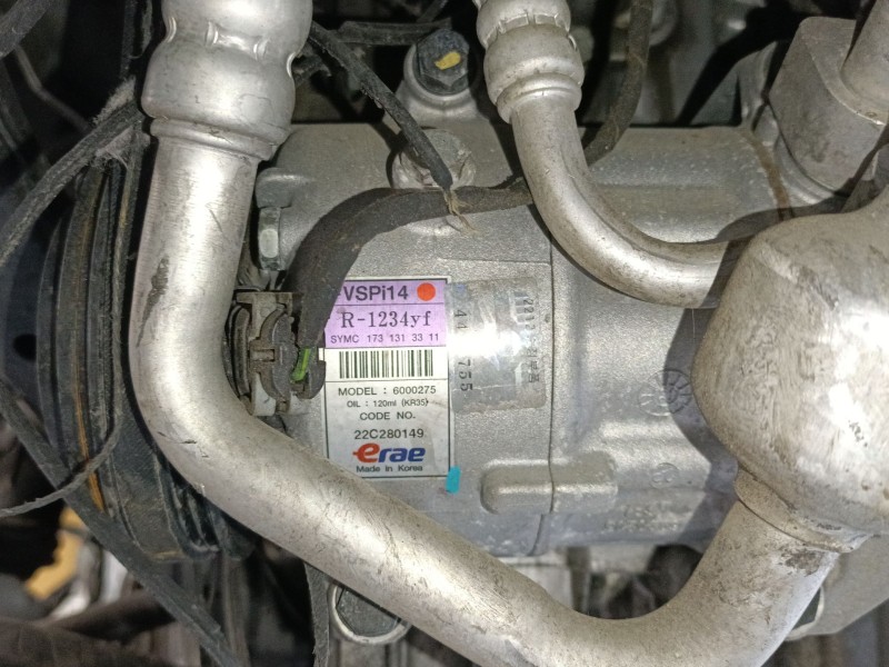 Recambio de compresor aire acondicionado para ssangyong xlv suv 1.6 gpl referencia OEM IAM 22C280149  