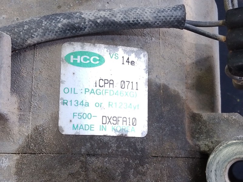 Recambio de compresor aire acondicionado para hyundai ix35 (lm, el, elh) 1.7 crdi referencia OEM IAM DX9FA10  P3-B3-4-2