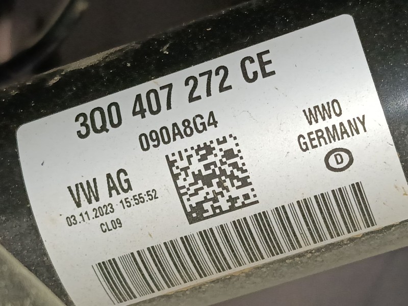 Recambio de transmision delantera derecha para skoda kodiaq i (ns6, ns7, nv7) 2.0 tdi referencia OEM IAM 3Q0407272CE  