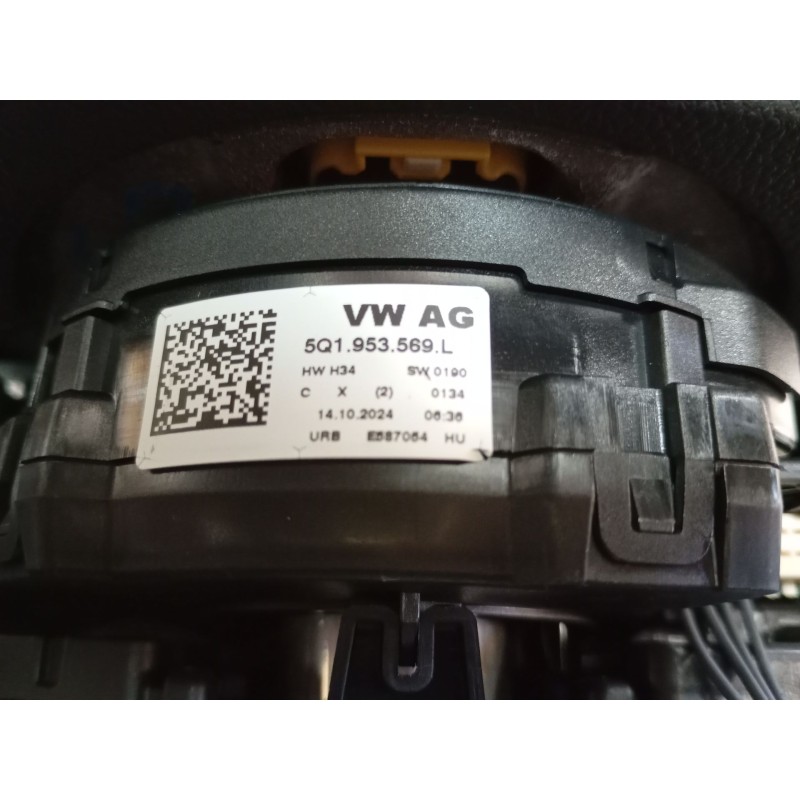 Recambio de anillo airbag para skoda karoq 2.0 tdi nu7 referencia OEM IAM 5Q1953569L  