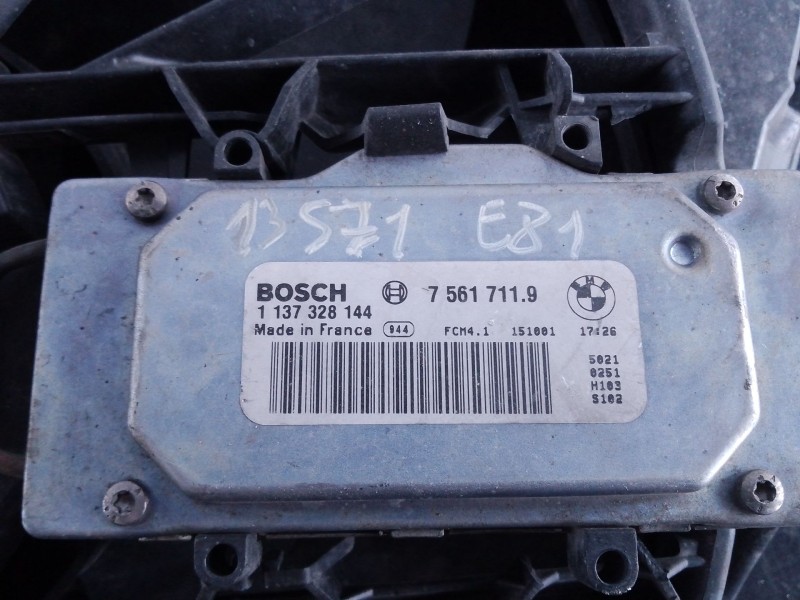 Recambio de electroventilador para bmw 1 (e87) 118 d referencia OEM IAM   