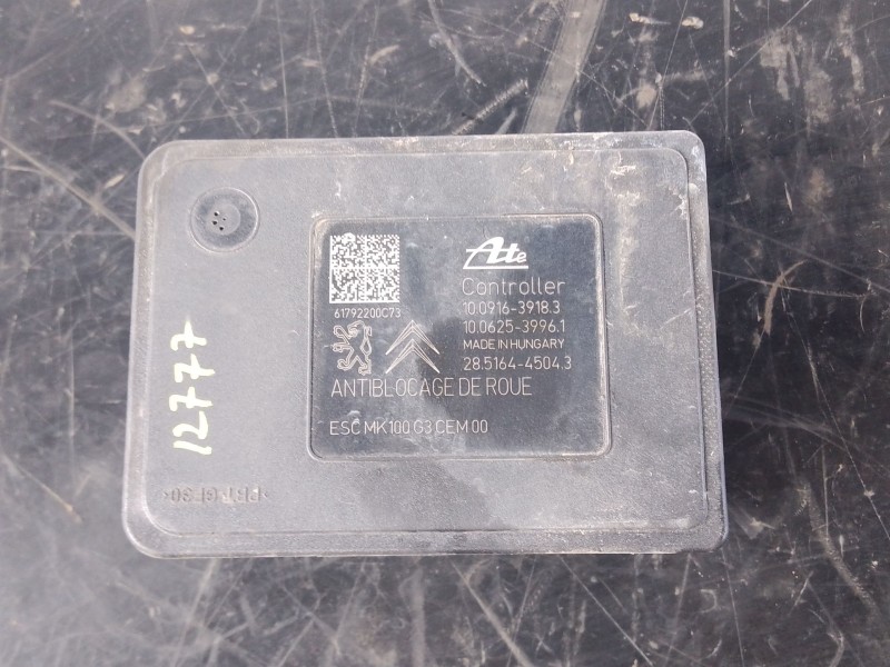 Recambio de abs para peugeot 208 active referencia OEM IAM 9826857180  