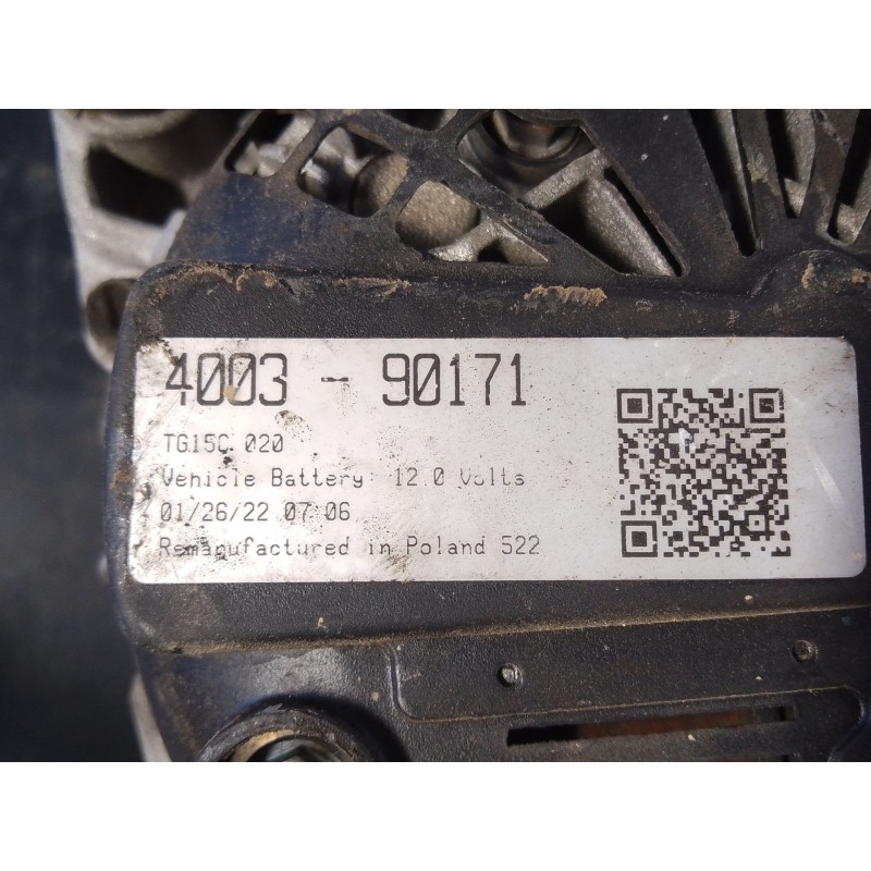 Recambio de alternador para citroën c4 picasso monospace referencia OEM IAM   