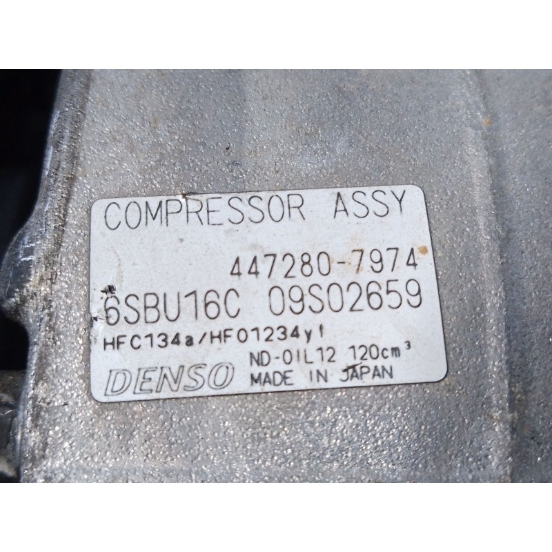 Recambio de compresor aire acondicionado para infiniti q50 premiun referencia OEM IAM   