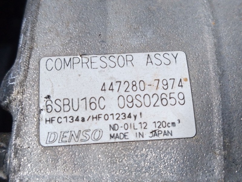 Recambio de compresor aire acondicionado para infiniti q50 premiun referencia OEM IAM   