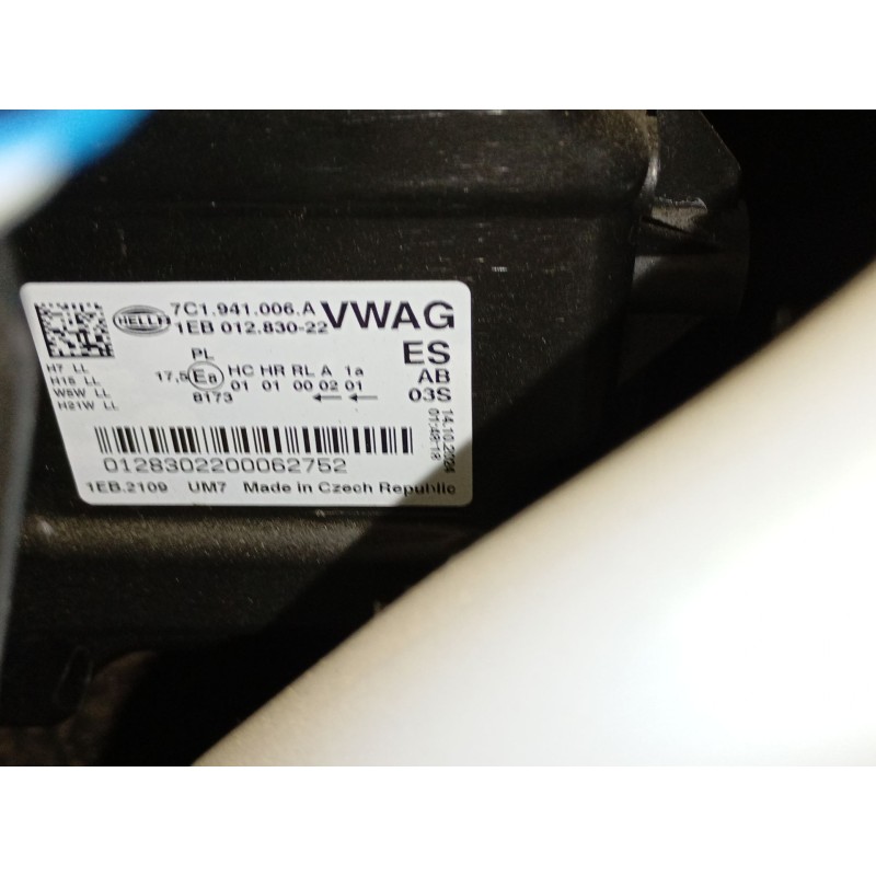 Recambio de faro derecho para volkswagen crafter furgoneta (sy_, sx_) 2.0 tdi referencia OEM IAM 7C1941006A  