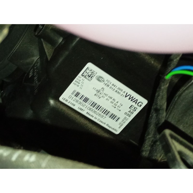 Recambio de faro izquierdo para volkswagen crafter furgoneta (sy_, sx_) 2.0 tdi referencia OEM IAM 7C1941005A  