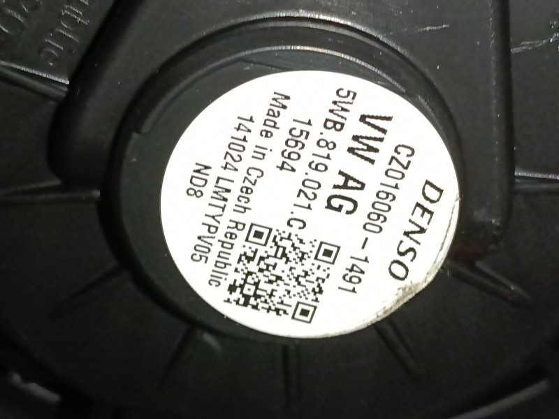 Recambio de ventilador calefaccion para volkswagen crafter furgoneta (sy_, sx_) 2.0 tdi referencia OEM IAM 5WN819021C  