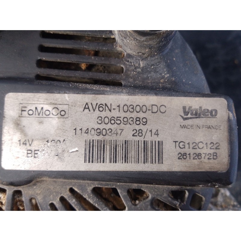 Recambio de alternador para ford c-max ii (dxa/cb7, dxa/ceu) 1.6 tdci referencia OEM IAM   