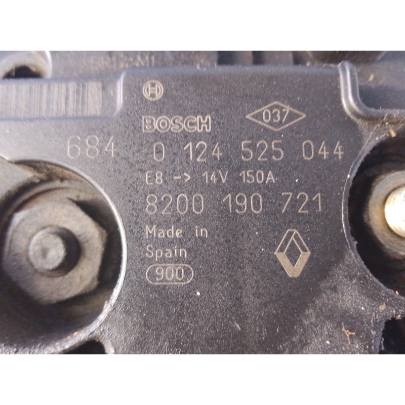 Recambio de alternador para renault master ii phase 2 caja cerrada 2.5 diesel referencia OEM IAM   