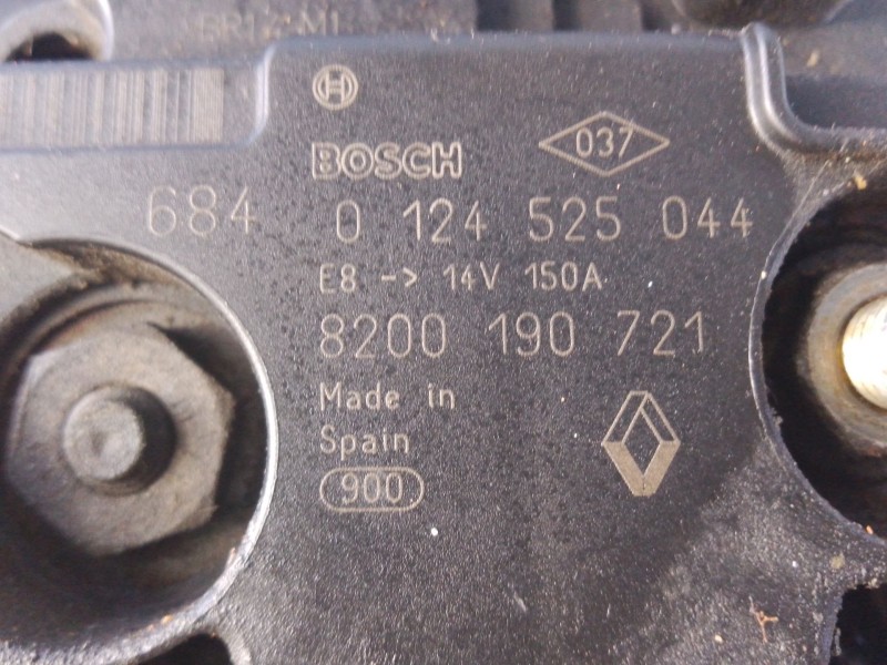 Recambio de alternador para renault master ii phase 2 caja cerrada 2.5 diesel referencia OEM IAM   