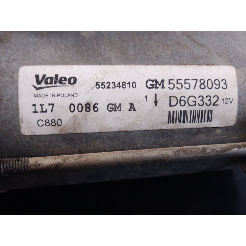 Recambio de motor arranque para opel corsa e (x15) 1.3 cdti (08, 68) referencia OEM IAM   