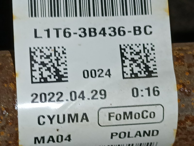 Recambio de transmision delantera derecha para ford puma (j2k, cf7) 1.0 ecoboost referencia OEM IAM   