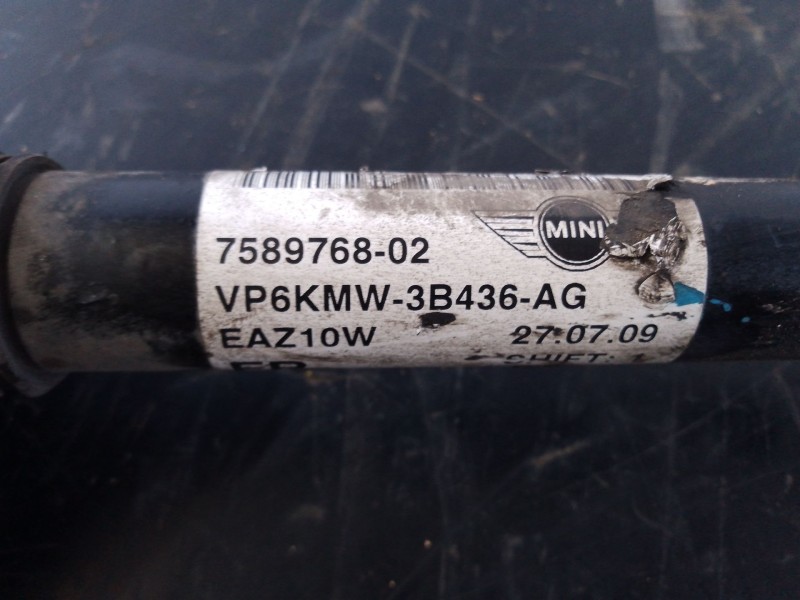 Recambio de transmision delantera derecha para mini mini (r56) one referencia OEM IAM 758976802  P1-A6-49