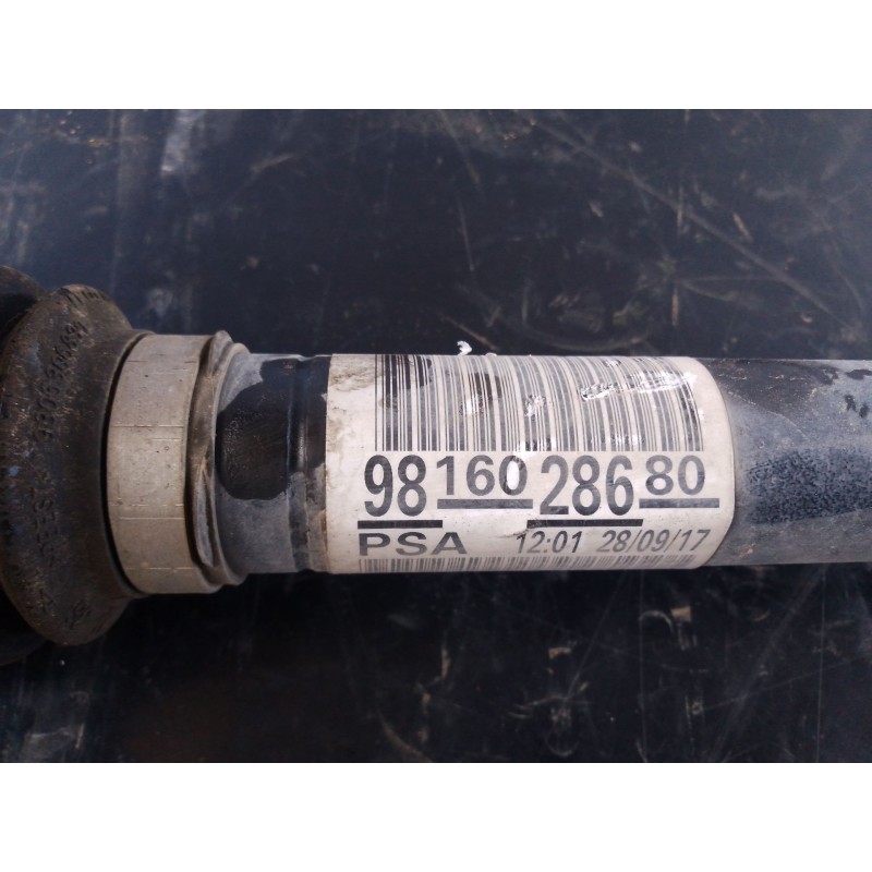 Recambio de transmision delantera derecha para peugeot 208 active referencia OEM IAM 9816028680  P1-A6-49