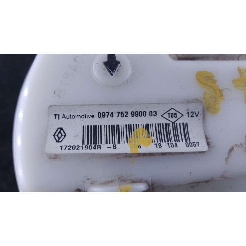 Recambio de aforador para dacia sandero stepway referencia OEM IAM   