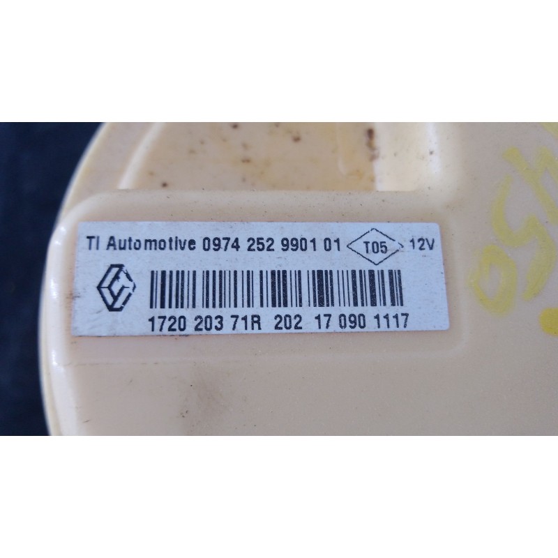 Recambio de aforador para dacia duster ambiance 4x2 referencia OEM IAM   