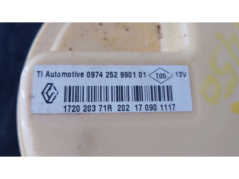 Recambio de aforador para dacia duster ambiance 4x2 referencia OEM IAM   