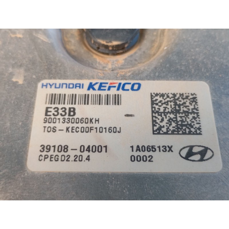 Recambio de centralita motor uce para hyundai kona (os, ose, osi) 1.0 t-gdi referencia OEM IAM 3910804001  