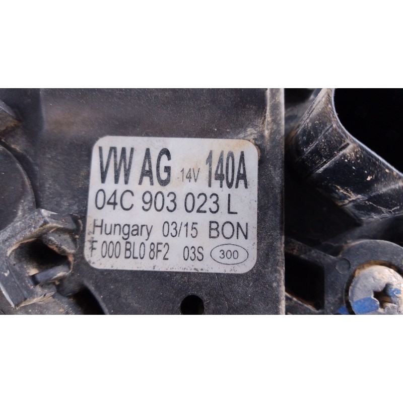 Recambio de alternador para volkswagen polo v (6r1, 6c1) 1.2 tsi 16v referencia OEM IAM   