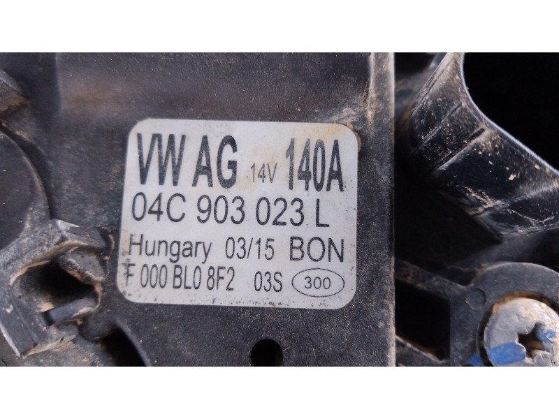 Recambio de alternador para volkswagen polo v (6r1, 6c1) 1.2 tsi 16v referencia OEM IAM   