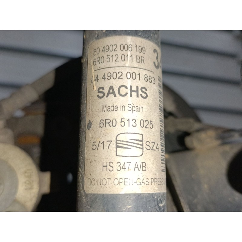 Recambio de amortiguador trasero izquierdo para seat ibiza iv (6j5, 6p1) 1.2 tsi referencia OEM IAM 6R0513025  