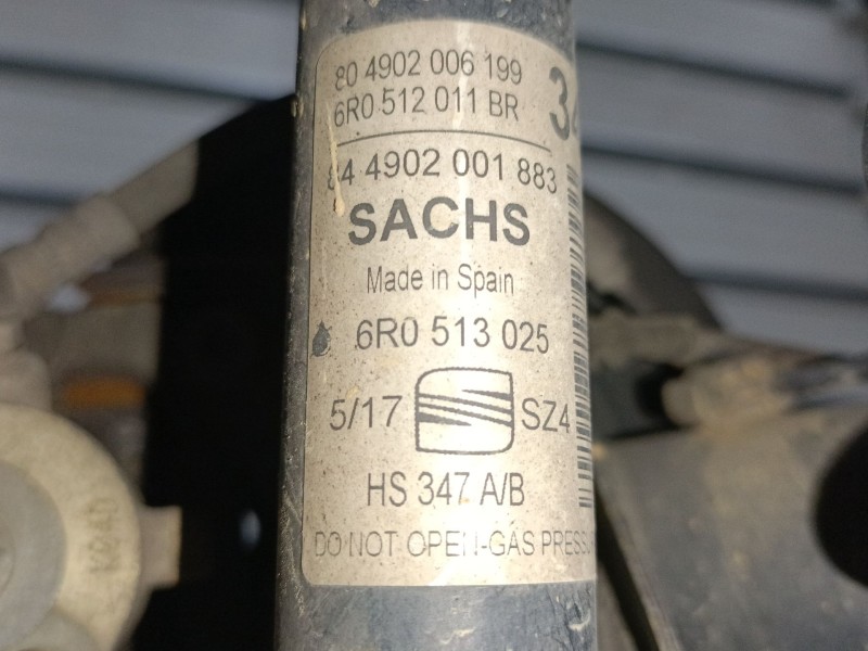 Recambio de amortiguador trasero izquierdo para seat ibiza iv (6j5, 6p1) 1.2 tsi referencia OEM IAM 6R0513025  