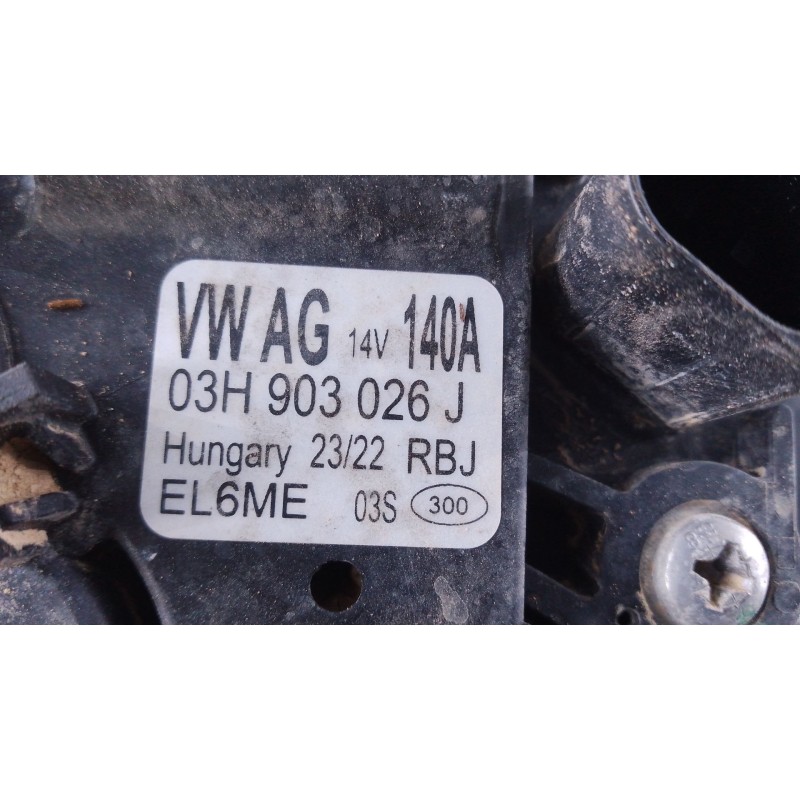 Recambio de alternador para volkswagen crafter furgoneta (sy_, sx_) 2.0 tdi rwd referencia OEM IAM   