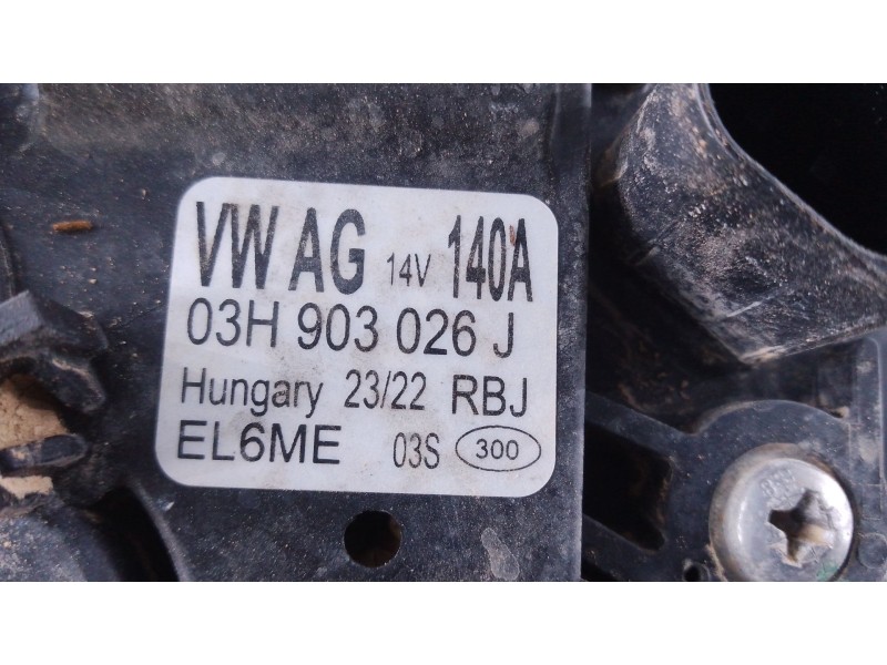 Recambio de alternador para volkswagen crafter furgoneta (sy_, sx_) 2.0 tdi rwd referencia OEM IAM   