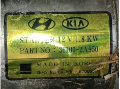 Recambio de motor arranque para hyundai tucson (tl, tle) 1.7 crdi referencia OEM IAM    2