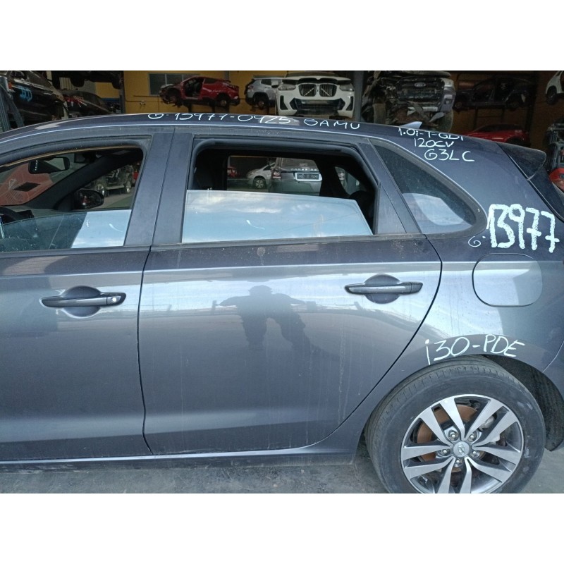 Recambio de puerta trasera izquierda para hyundai i30 (pde, pd, pden) 1.0 t-gdi referencia OEM IAM   