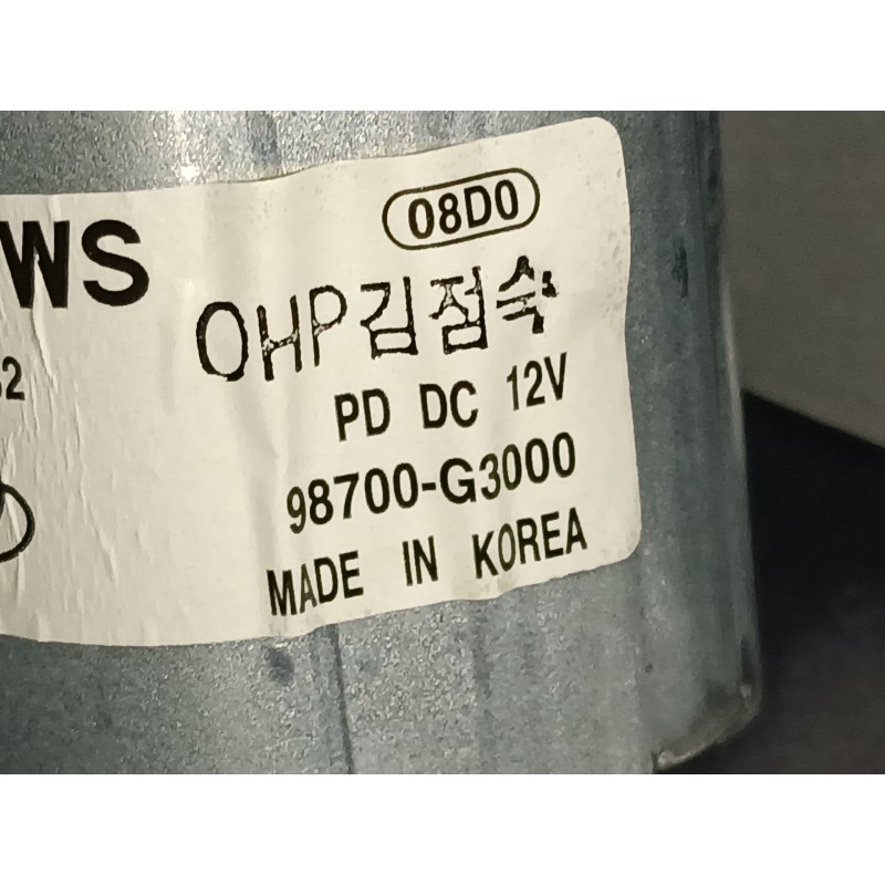 Recambio de motor limpia trasero para hyundai i30 (pde, pd, pden) 1.0 t-gdi referencia OEM IAM   